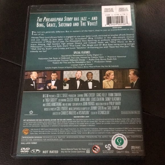 🎥 DVD High Society - Picture 2 of 3